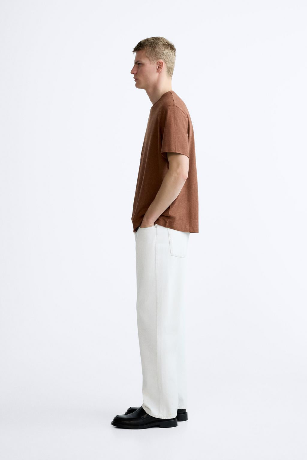 HEAVY WEIGHT T-SHIRT WITH SEAM DETAIL