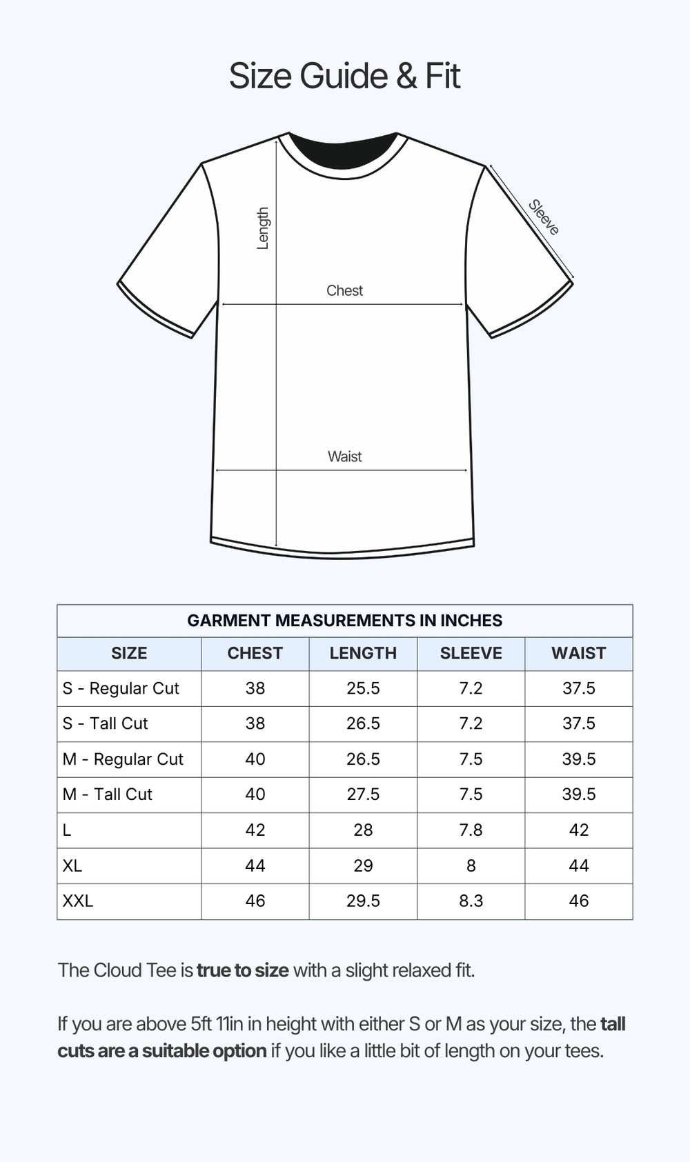 Size Guide