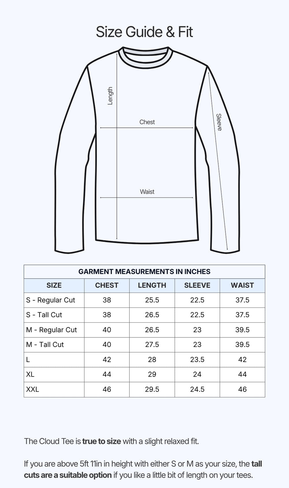 Size Guide